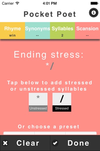 Pocket Poet screenshot 2