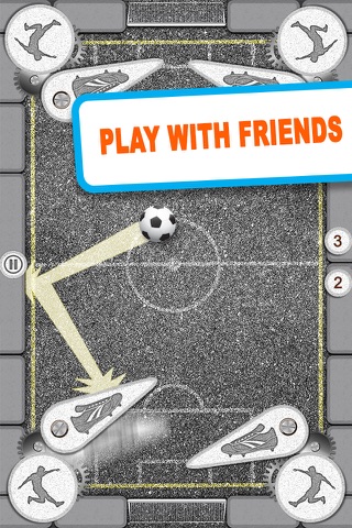 Kickboard - Soccer Pinball Game Table Collection for iPhone & iPad Pro screenshot 3
