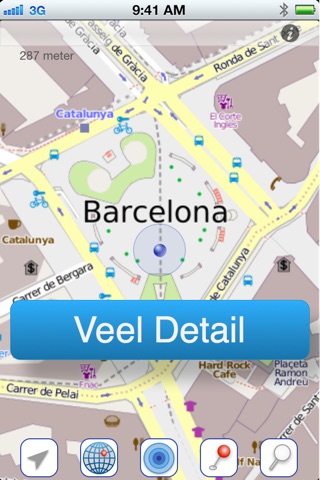 Barcelona Offline Citymap screenshot 2