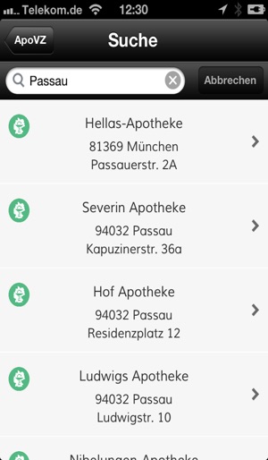 ApoVZ - Apotheken Verzeichnis(圖1)-速報App