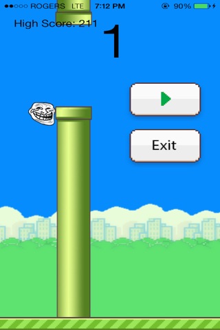 Flappy Troll - Trolling screenshot 4