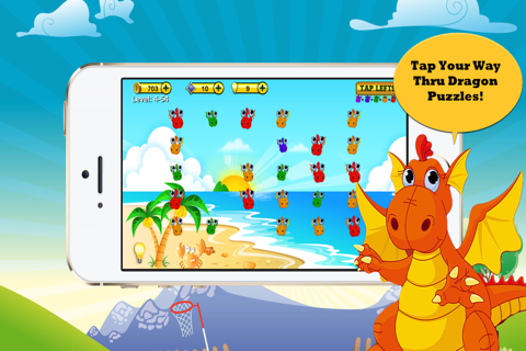 A Dragon Puzzle Addictive Chain Reaction Popper Free Games screenshot 2