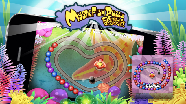 ‎Mystic Fish Puzzle GameBox Screenshot