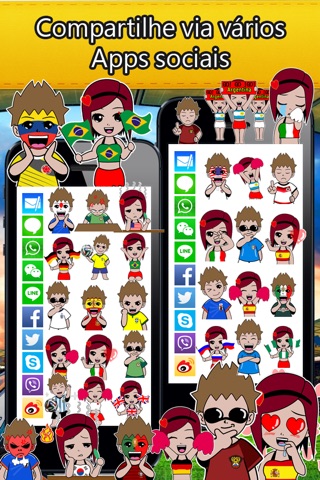 Emoji World Soccer Fan Free screenshot 4