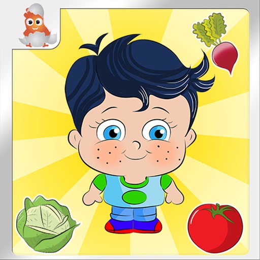 Minik Bilge Memory Game - Vegetables icon