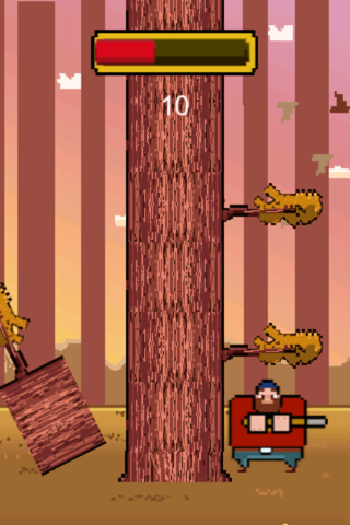 Timber Logger Man Arcade - Chop the Tree screenshot 2
