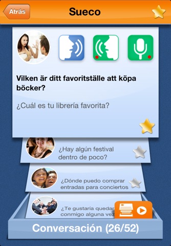 iSpeak Swedish: Interactive conversation course - learn to speak with vocabulary audio lessons, intensive grammar exercises and test quizzes screenshot 3