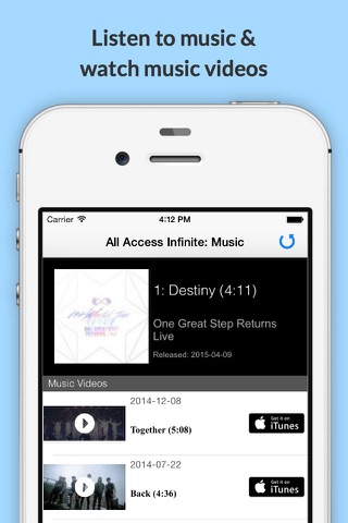 All Access: Infinite Edition - Music, Videos, Social, Photos, News & More! screenshot 2