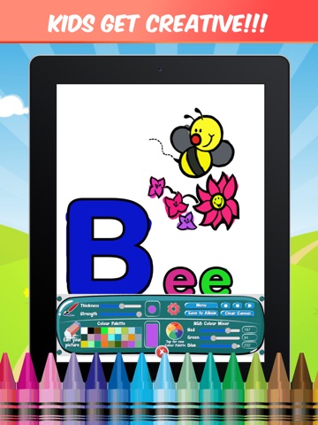 Alphabet Coloring Page For Kids screenshot 3