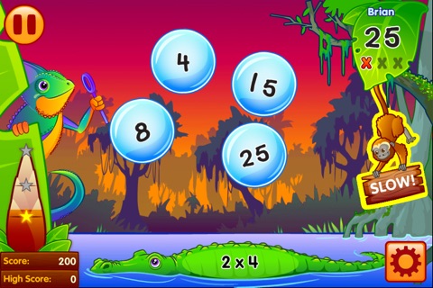 Bubble Pop Math Challenge Gr. 3-4 Lite screenshot 4