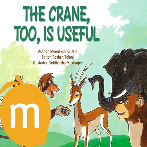 The Crane Too Is Useful - Interactive eBook in English for children with puzzles and learning games