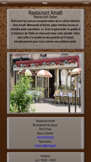 Restaurant Amalfi(圖2)-速報App