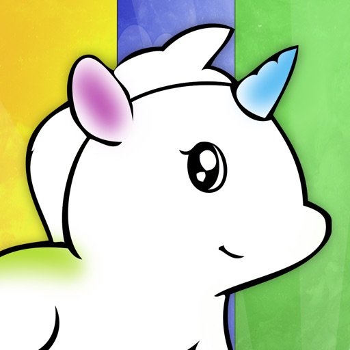 Unicorn Rainbow Coloring PRO by Happy Baby Games icon