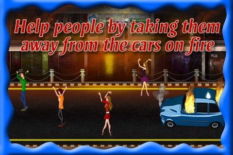 Fire Truck Rescue : The emergency firefighter car vehicle 911 - Free Edition screenshot 4