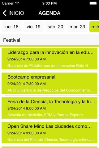 Medellinnovation Festival screenshot 2