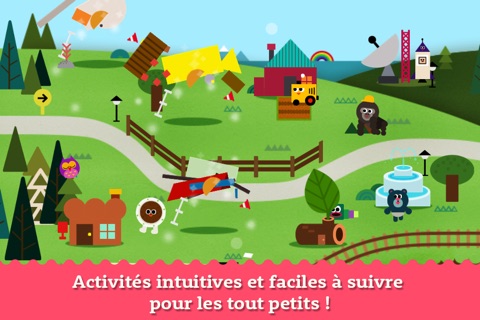 Shape the Village Lite - Interactive Introduction on Circle, Triangle and Square for Kids screenshot 3