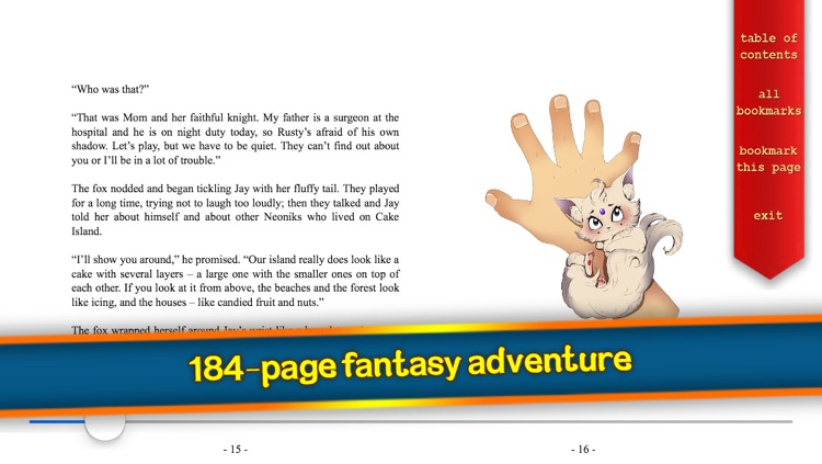 Neoniks: Mystie the Fox book and Fabled Magic World Encyclopedia reading for elementary school kids screenshot-3