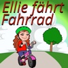 Ellie fährt Fahrrad