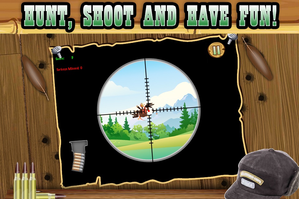 Awesome Turkey Hunting Shooting Game By Top Gun Sniper Hunt Games For Boys FREE screenshot 4
