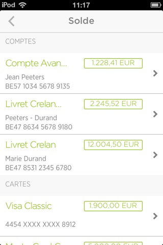 Crelan Mobile screenshot 3