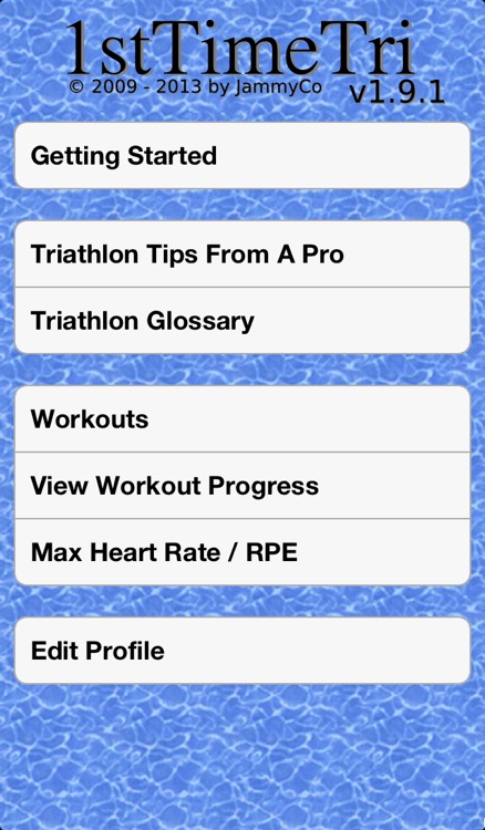 First Time Triathlon