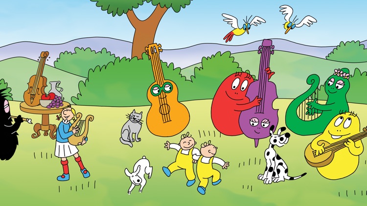 Barbapapa and the musical instruments