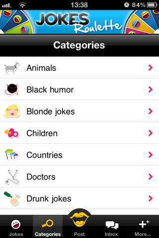Jokes Roulette: Find out the funniest humour app screenshot 3