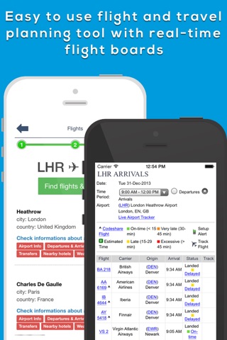 Chicago O Hare ORD Airport. Flights, car rental, shuttle bus, taxi. Arrivals & Departures. screenshot 4