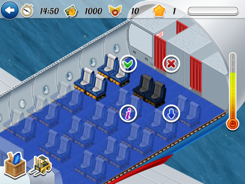 FlightExpress for iPad - Simulator Game screenshot 2