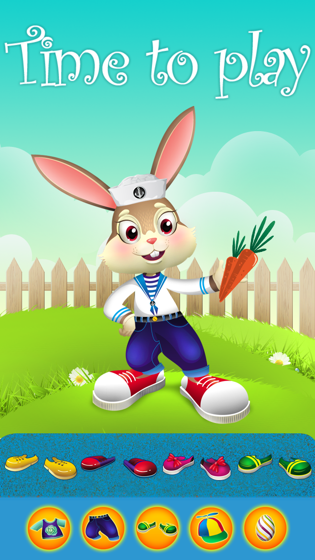 How to cancel & delete Cute Bouncy Bunny Rabbit - Dressing up Game for Kids - Free Version from iphone & ipad 2