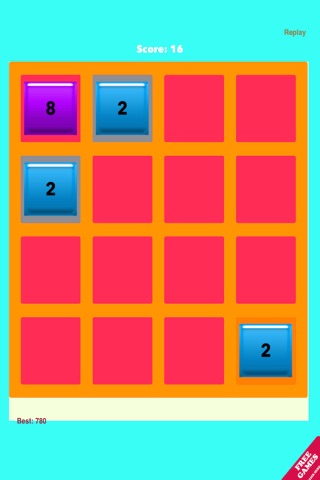 2048 Glow - Impossible Number Game screenshot 4