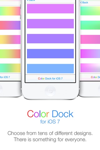 Color Dock for iOS7 - Pimp Out and Change Dock Color screenshot 2