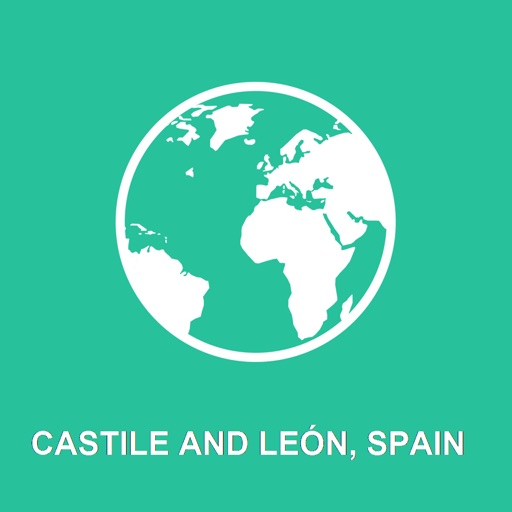 Castile and Leon, Spain Offline Map : For Travel icon