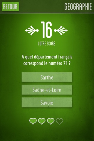 MEMO Quiz Géo screenshot 2