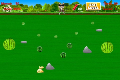 Alpaca Ninja Claws - Crazy Fruit Grabber - Free screenshot 2