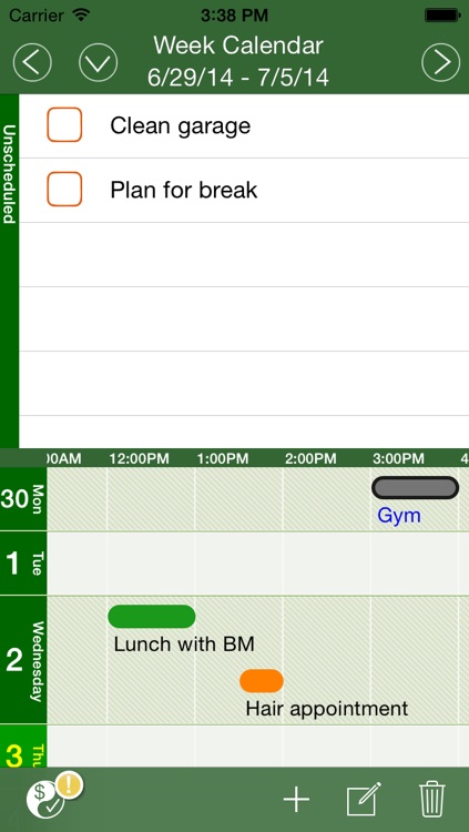 ForeView:To Do+Bills Tracker screenshot-4