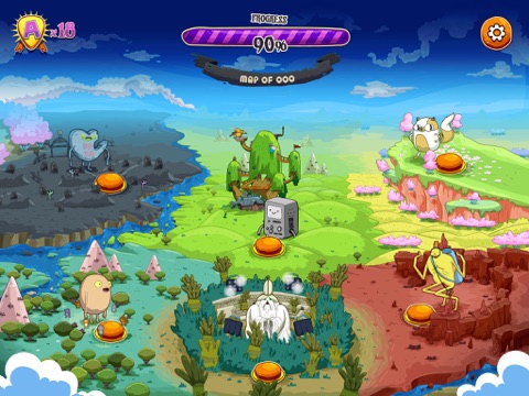 Скриншот из Rockstars of Ooo - Adventure Time Rhythm Game