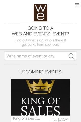 Web & Events screenshot 2