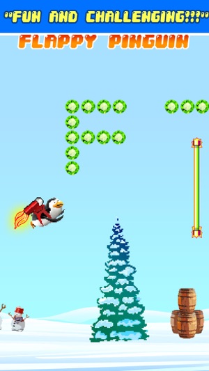 Ice Racing - Flappy Pinguin Pixelated Edition(圖2)-速報App