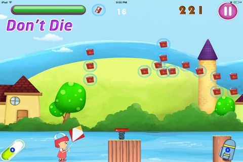Tom and Angela Loves School - Jumping and  Playing Game "Get Me" screenshot 4