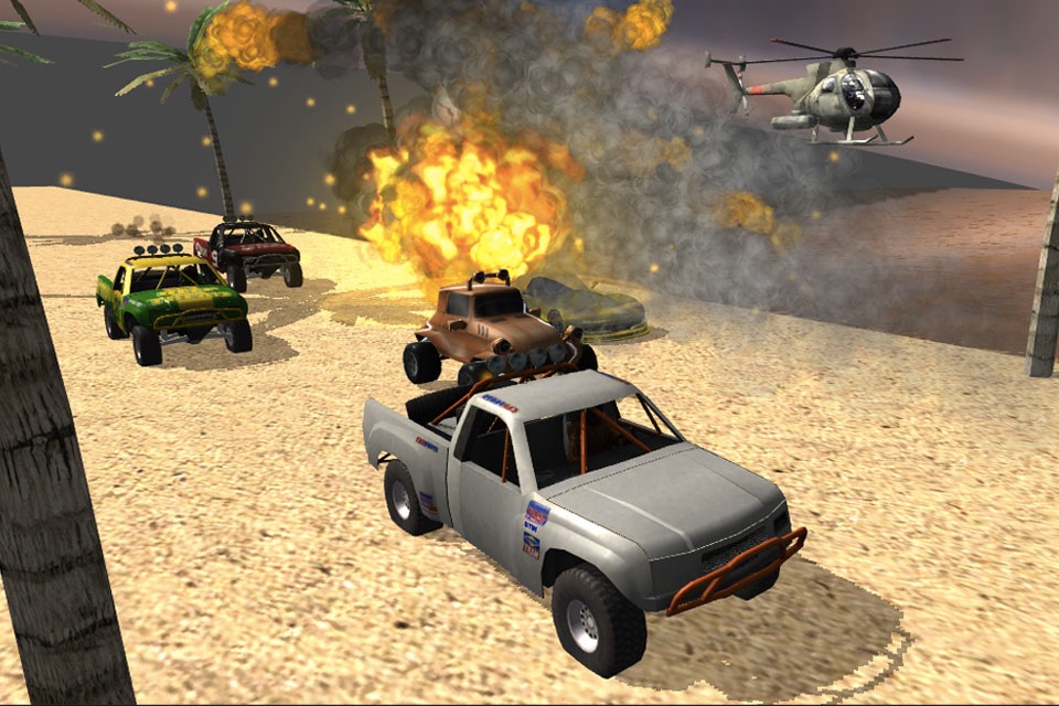 Blazing Wheels 4x4 Truck Racing Free screenshot 4