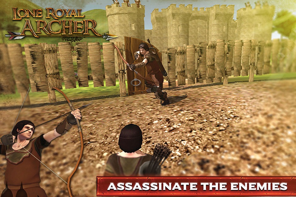 Lone Royal Archer : Free the kidnapped Princess screenshot 2