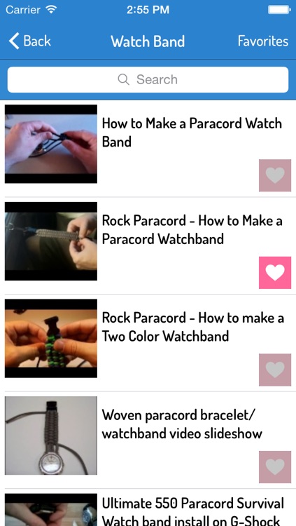 Paracord - Ultimate Video Guide For Bracelets, Watch Band, Knots, Bags, Keychains and many more