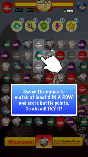 Tiny Ninja War Fighter Match(圖4)-速報App