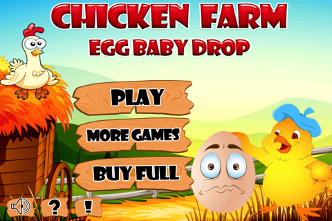 Chicken Farm Egg Baby Drop screenshot 2