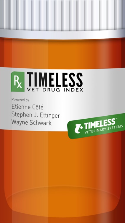 Timeless Vet Drug Index