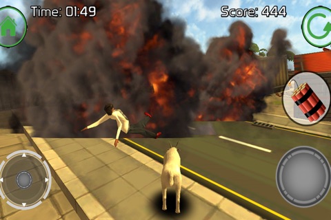 Goat Gone Wild Simulator 2 Pro screenshot 2