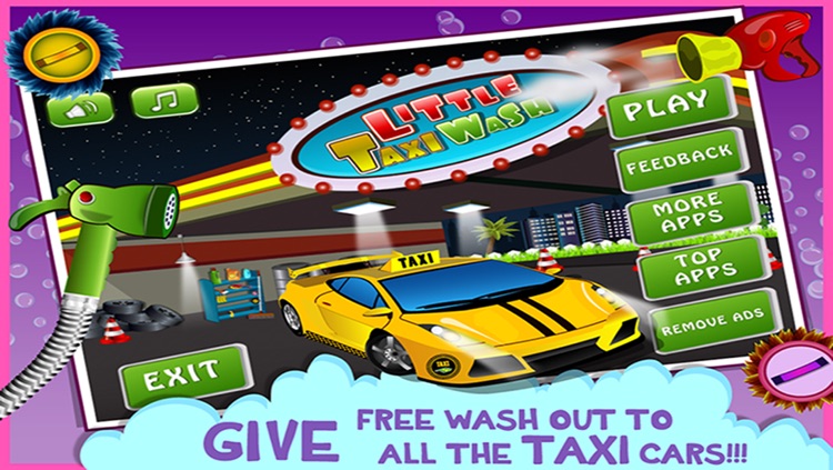 Little Taxi Wash- Kids & Girls Learning & Fun Games