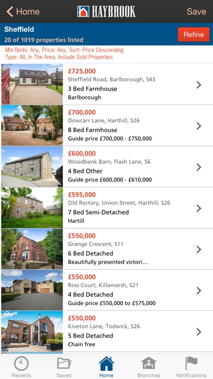 Haybrook Property Search