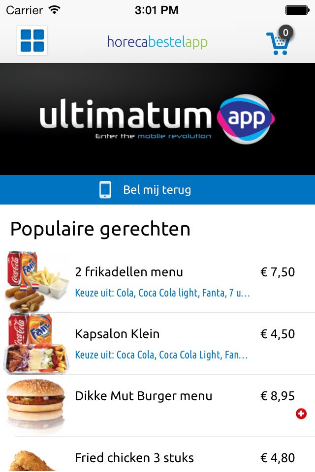 Horeca Bestel App screenshot 2